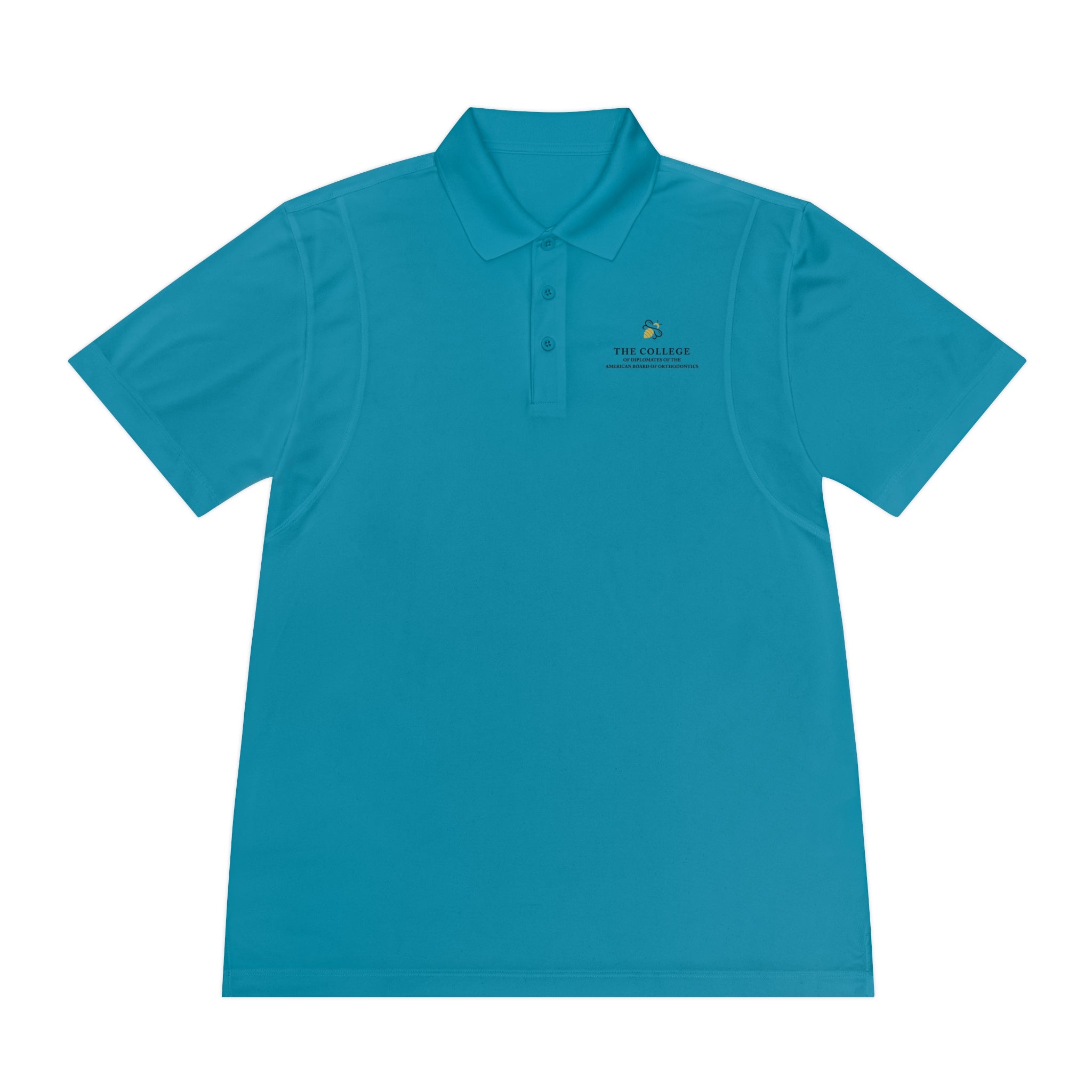 College Logo Performance Polo