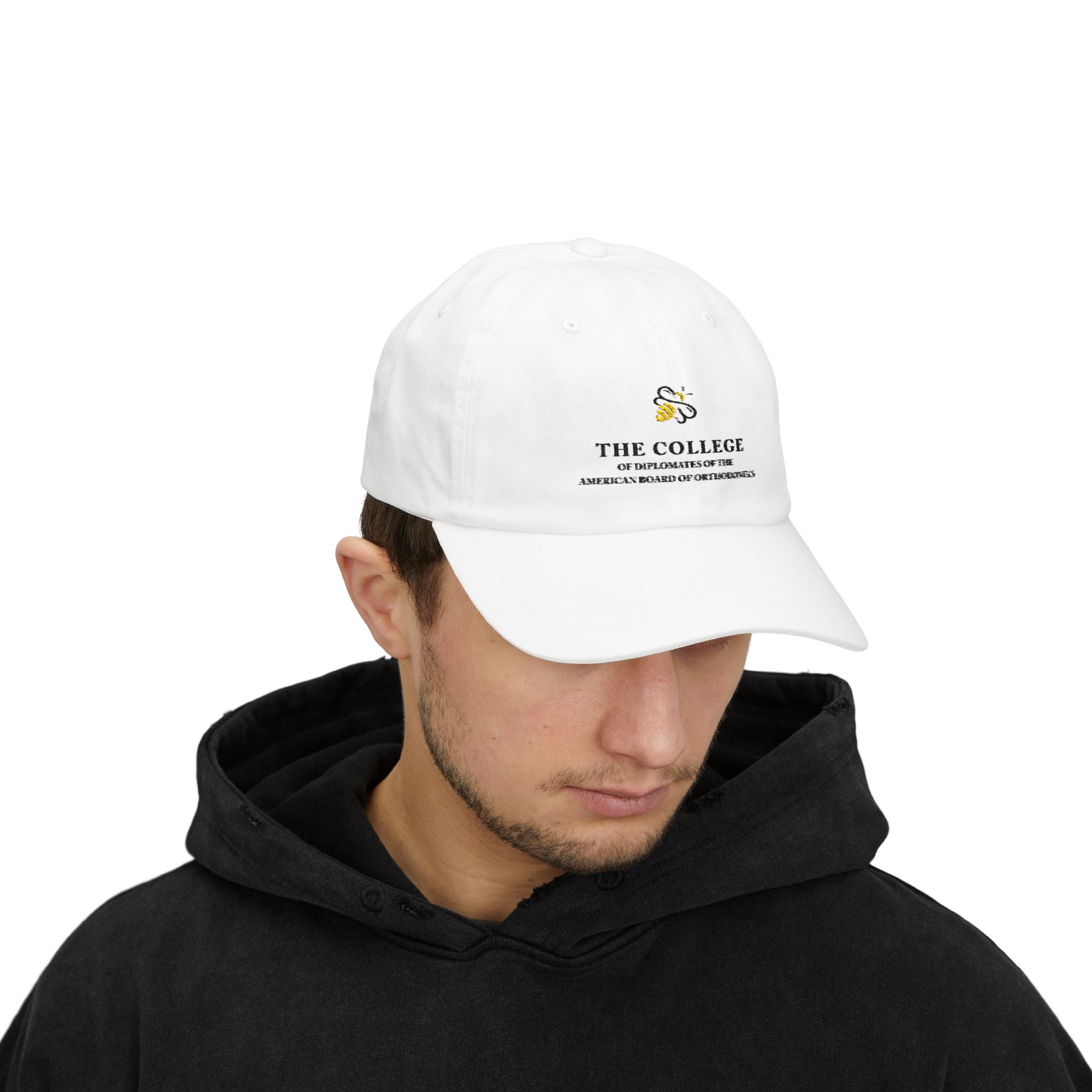 Dad Cap — The College Logo Embroidered Baseball Hat