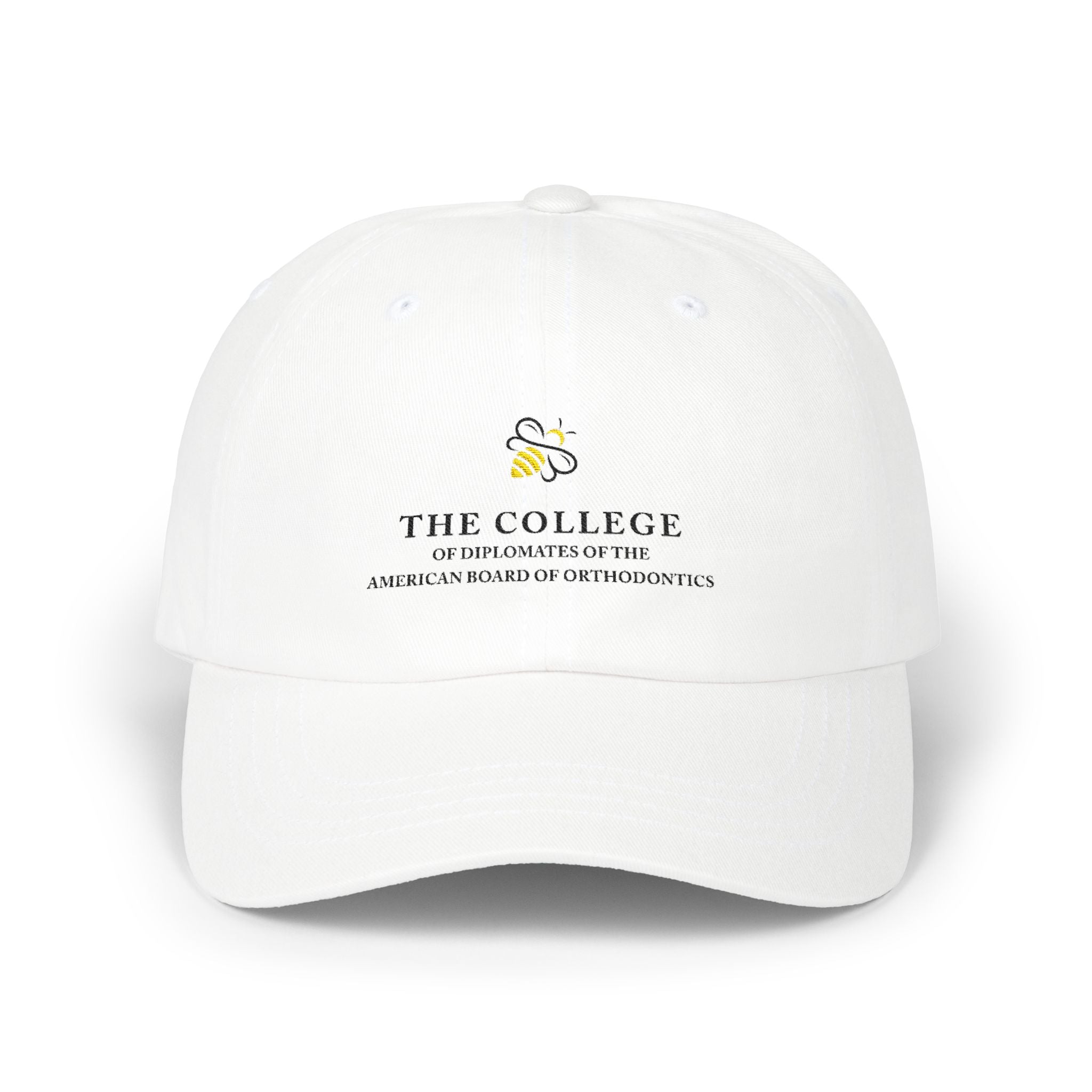 Dad Cap — The College Logo Embroidered Baseball Hat