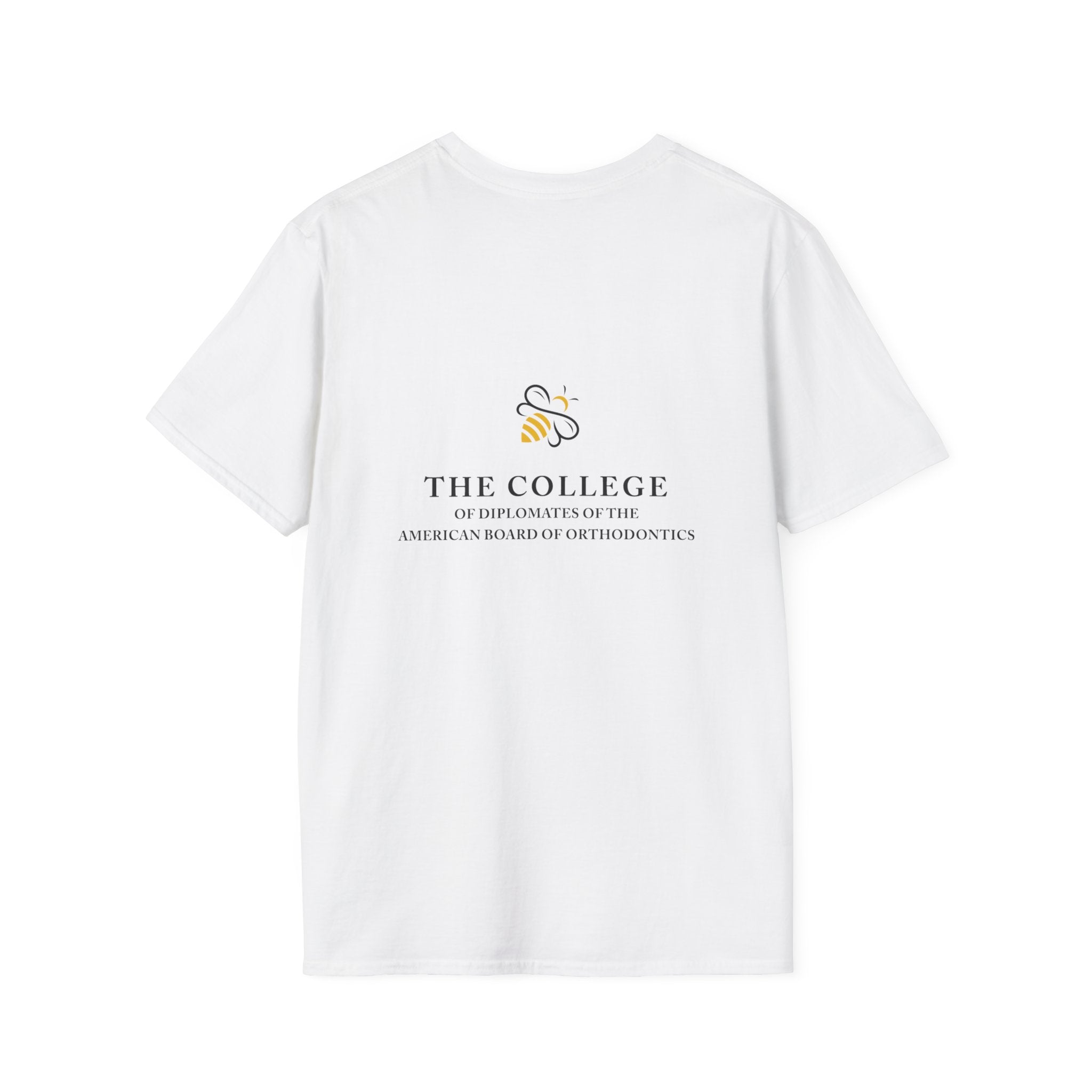 College Seal on Front with Logo on Back T-Shirt