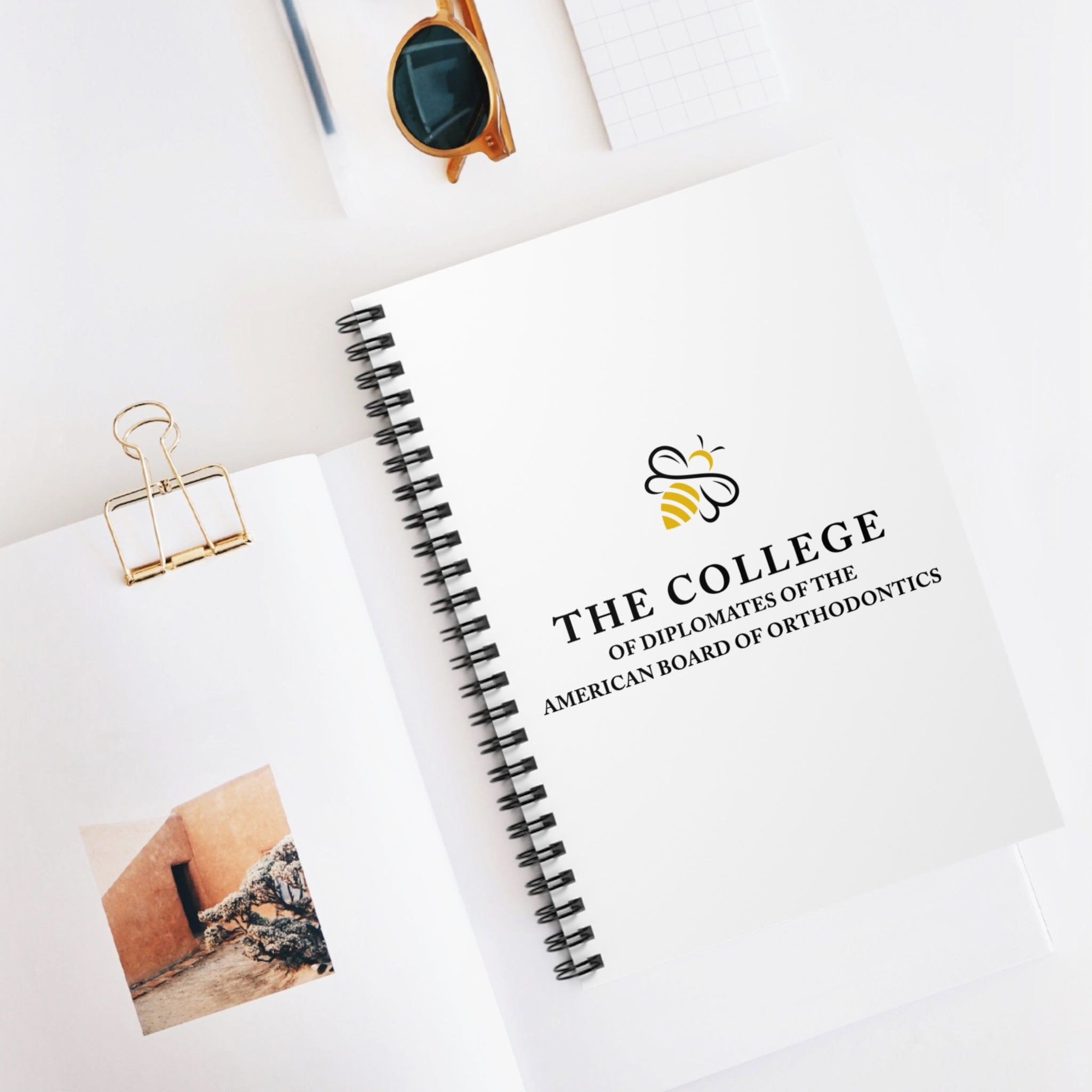 College Logo Spiral Notebook (Ruled)