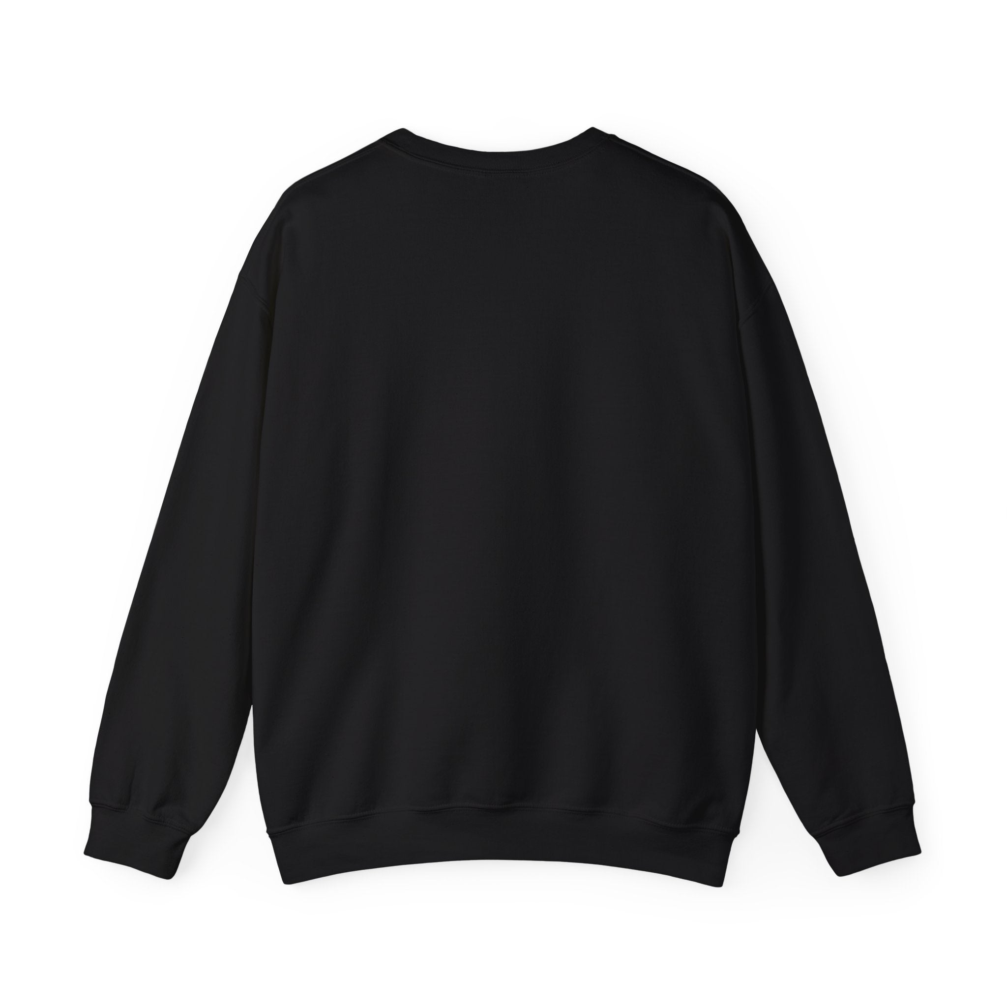 College Logo White Text Crewneck Sweatshirt
